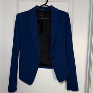 BCBGMaxAzria Women's Elegant Blue Blazer